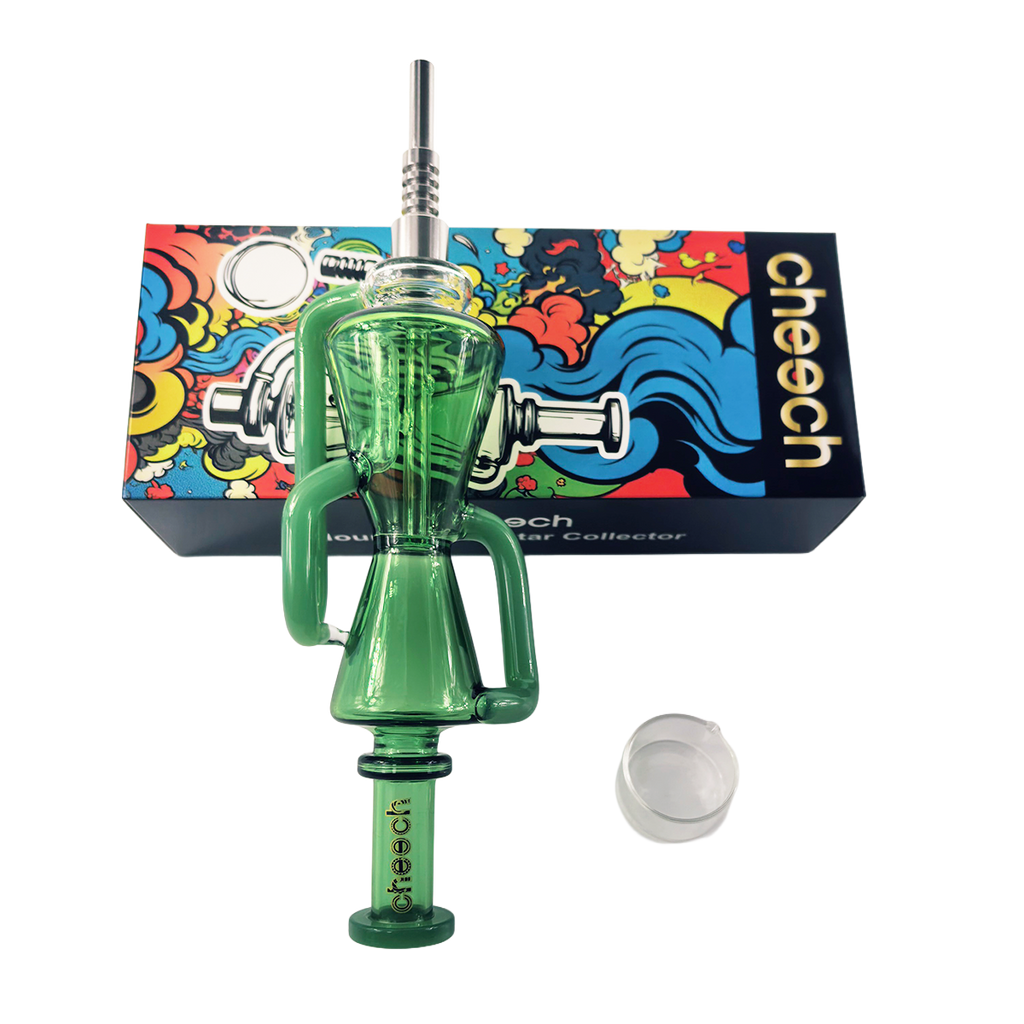 Green goblin sipping space juice