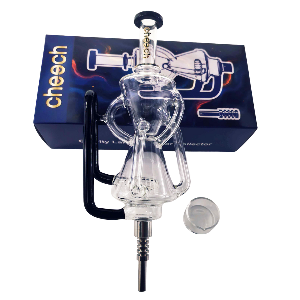 Sleek glass gravity nectar collector