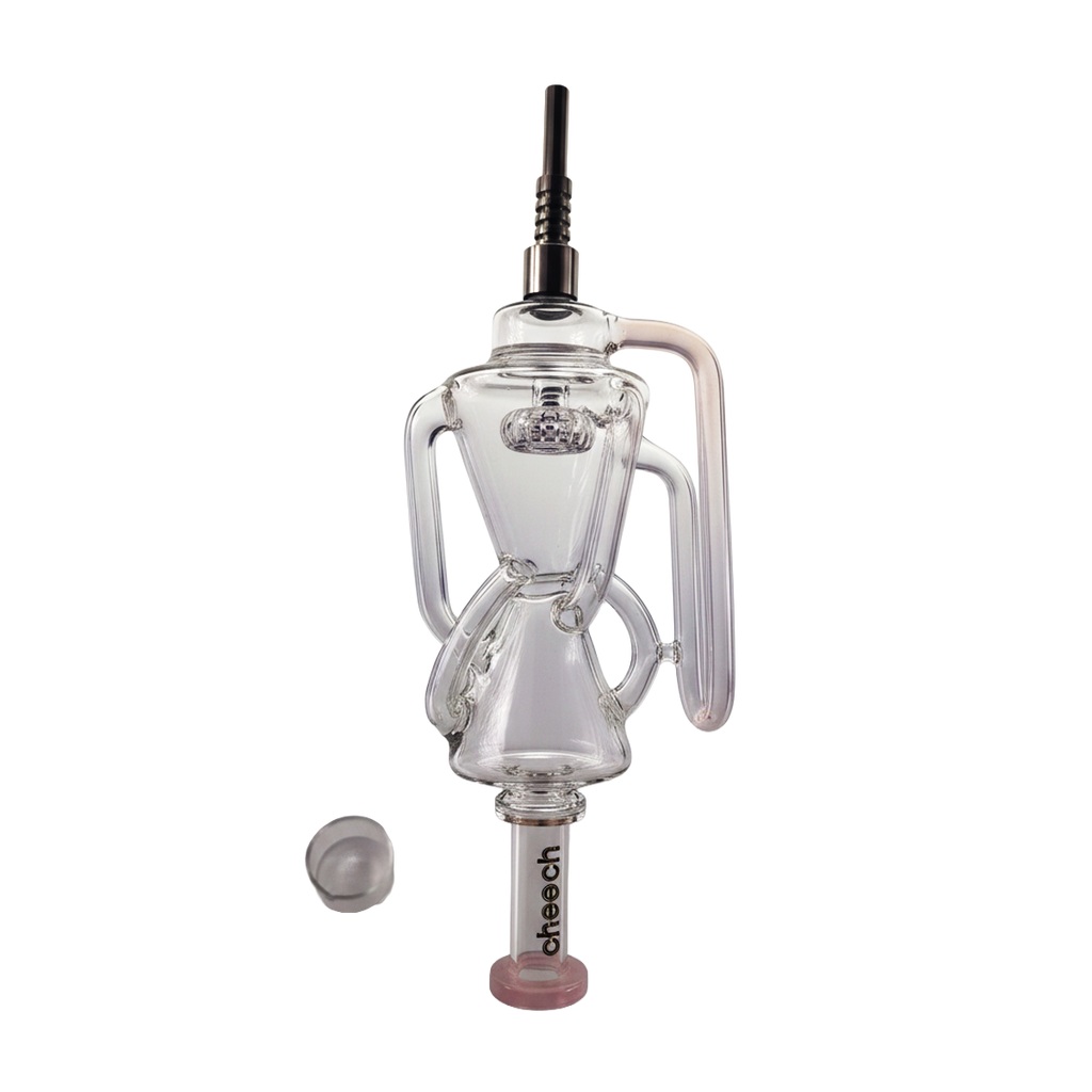 Sleek glass gravity nectar collector