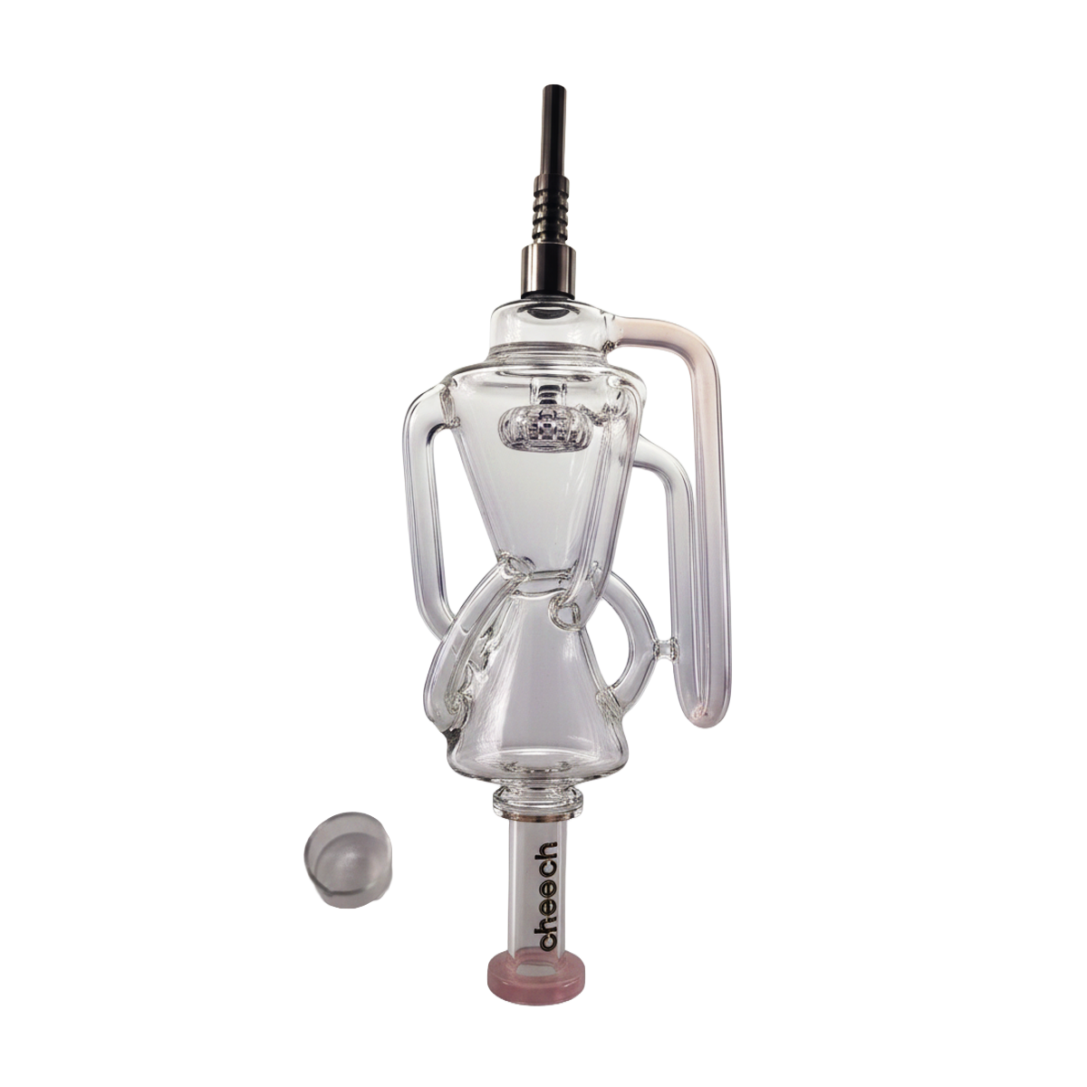 Sleek glass gravity nectar collector