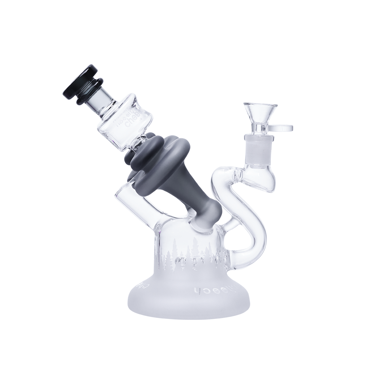 Sleek matte mushroom recycler