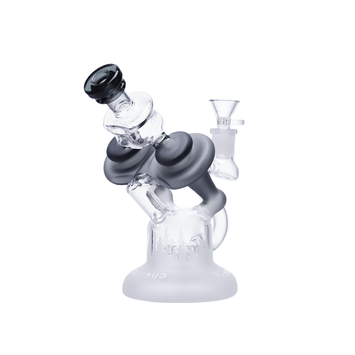 Sleek matte mushroom recycler