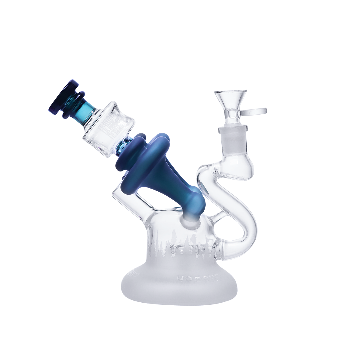 Sleek matte mushroom recycler
