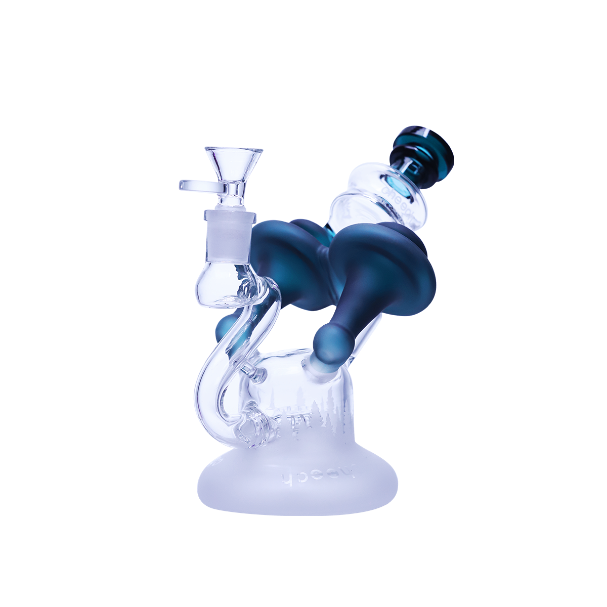 Sleek matte mushroom recycler