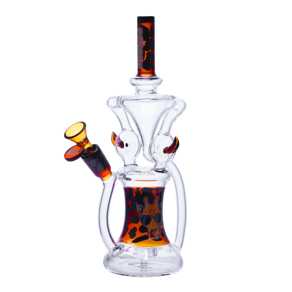Drippy giraffe glass recycler