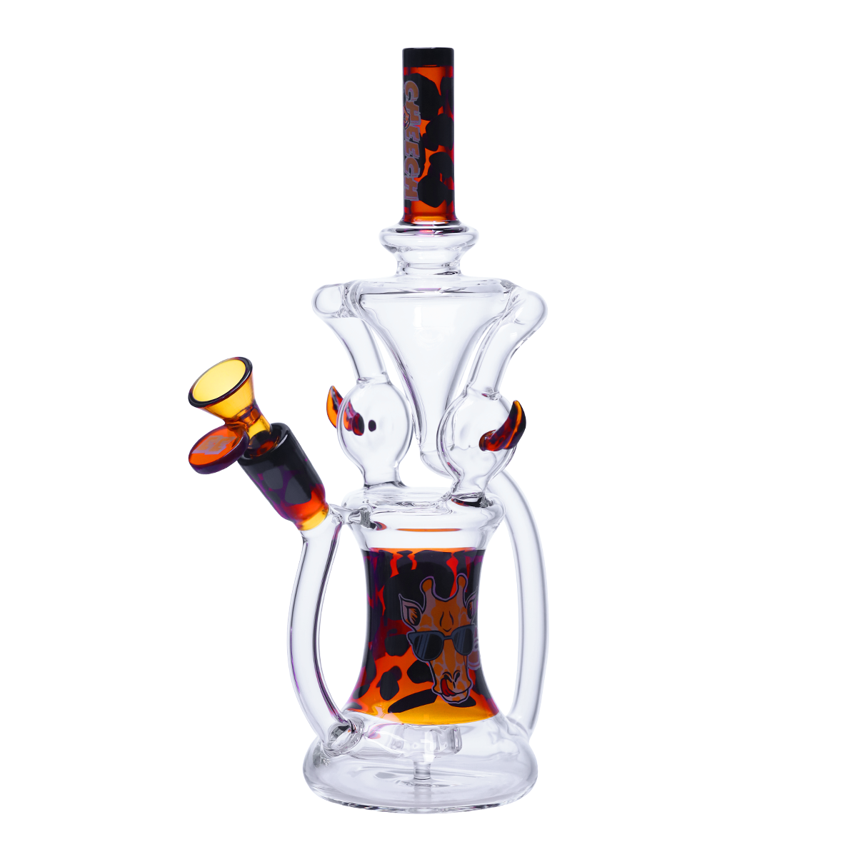 Drippy giraffe glass recycler