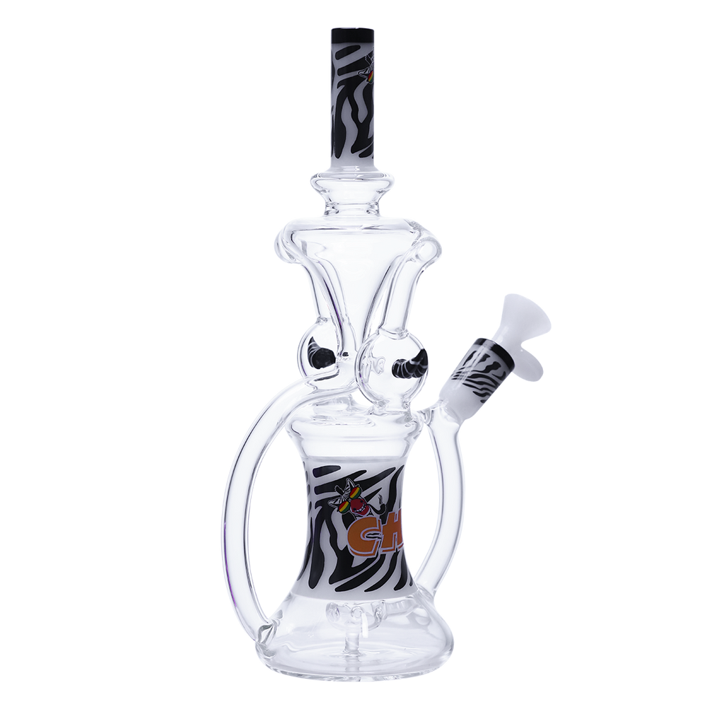 Drippy Zebra glass recycler