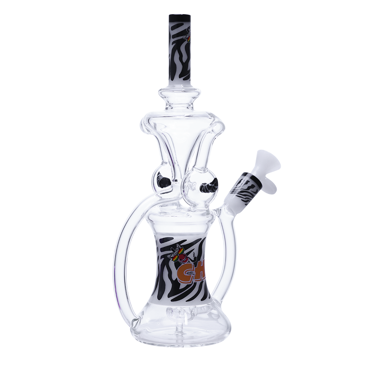 Drippy Zebra glass recycler