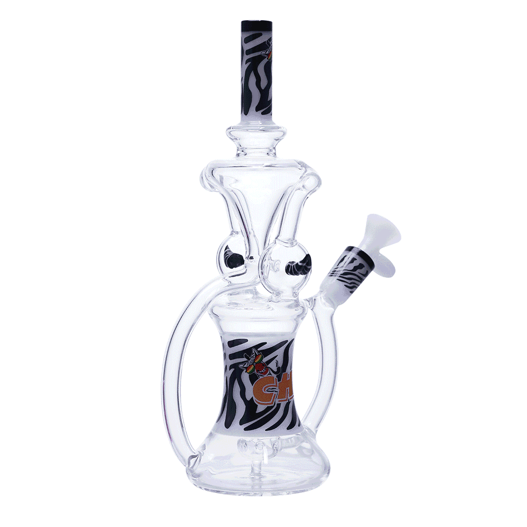 Drippy Zebra glass recycler