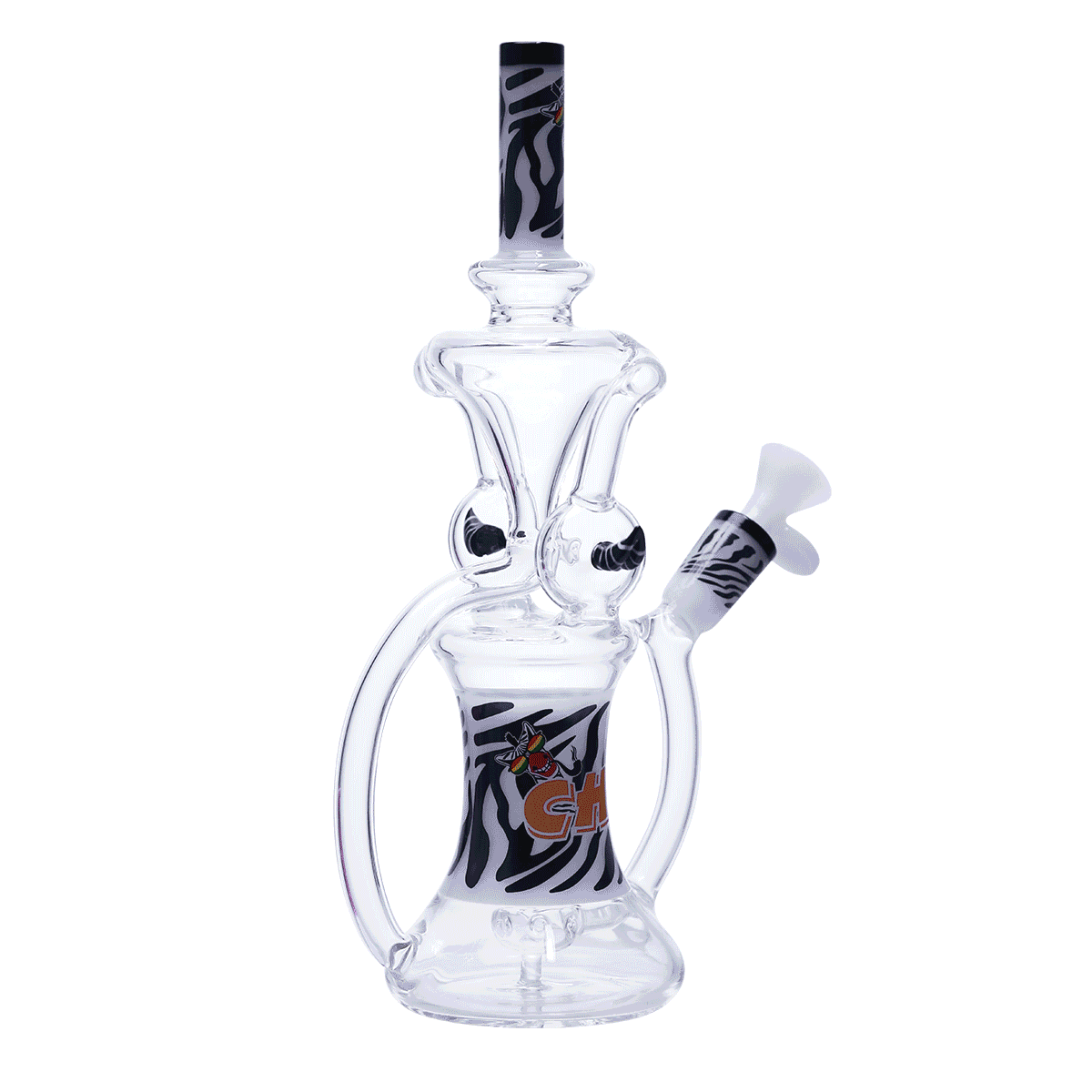 Drippy Zebra glass recycler