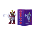 Friendly glass dude waving high