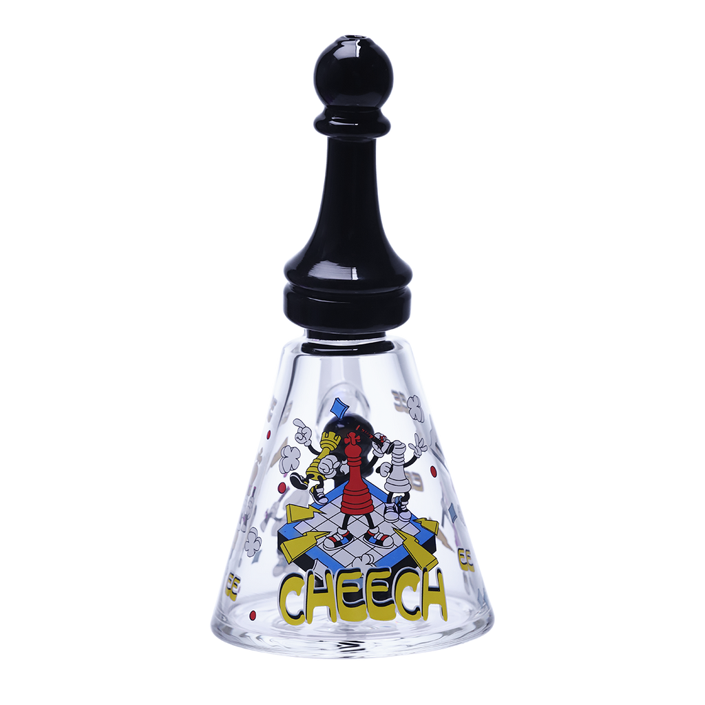 Collector’s Glass waterpipe with Chess Motif