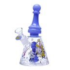 Collector’s Glass waterpipe with Chess Motif
