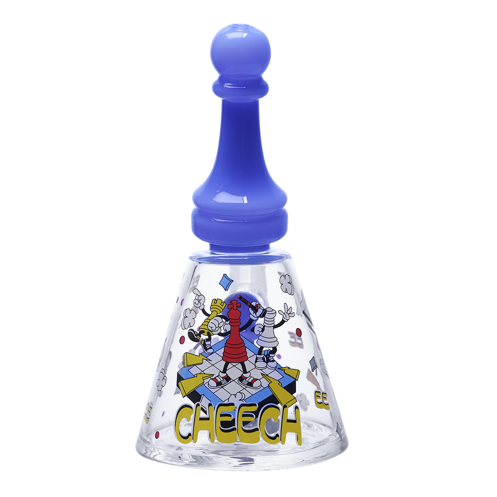 Collector’s Glass waterpipe with Chess Motif