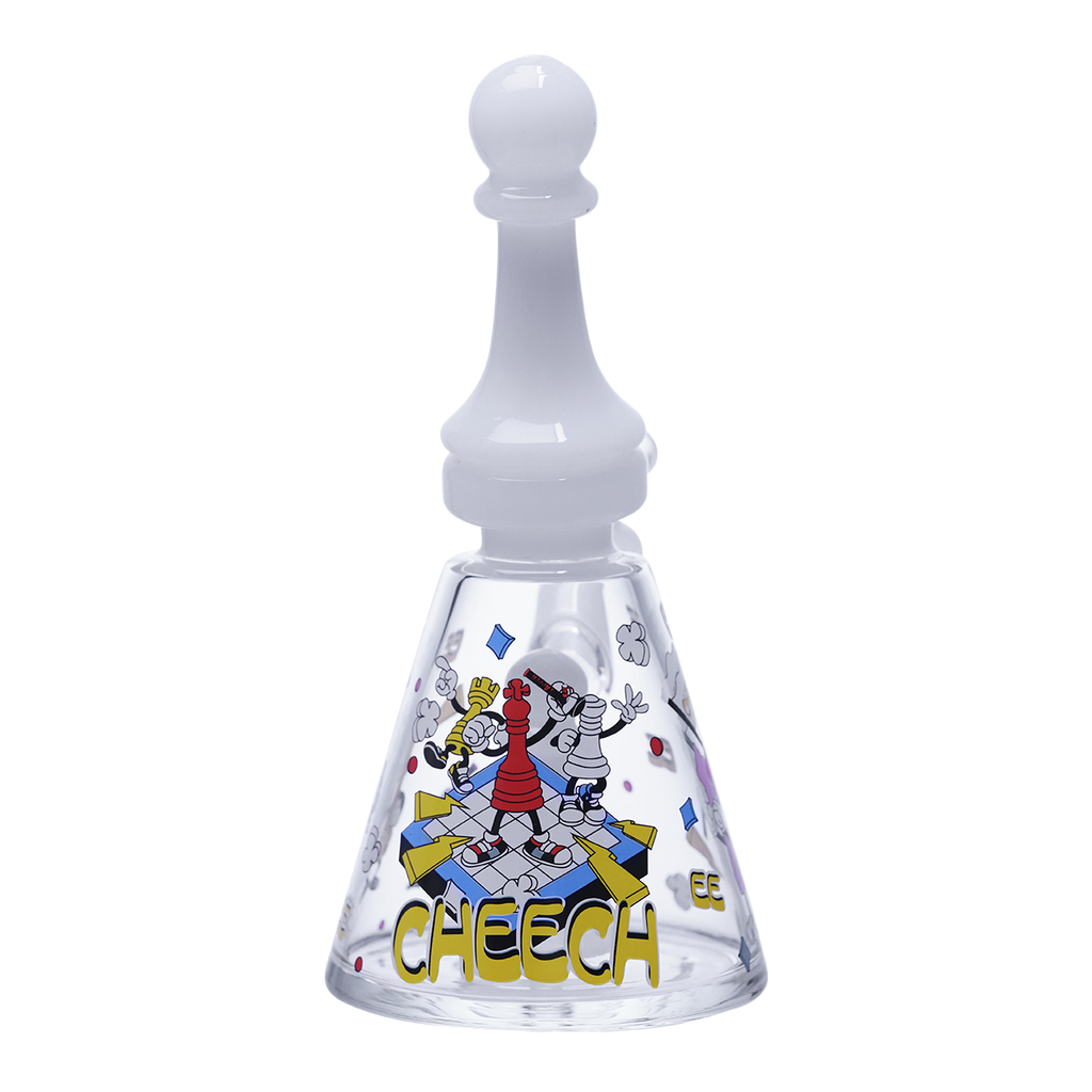 Collector’s Glass waterpipe with Chess Motif