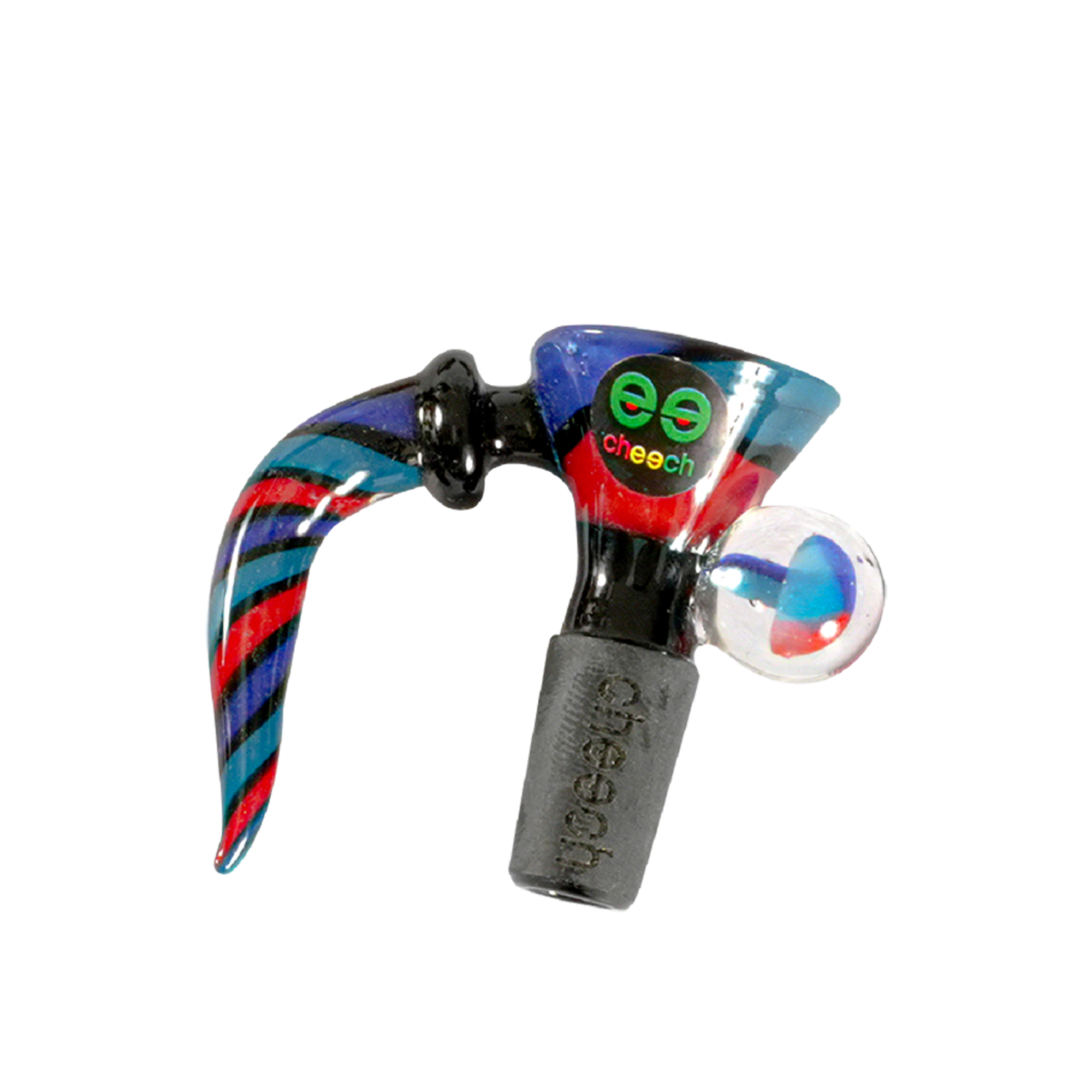 Candy Stripe Bowl with Horn