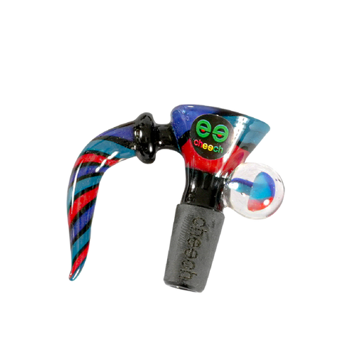 Candy Stripe Bowl with Horn