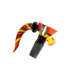 Candy Stripe Bowl with Horn