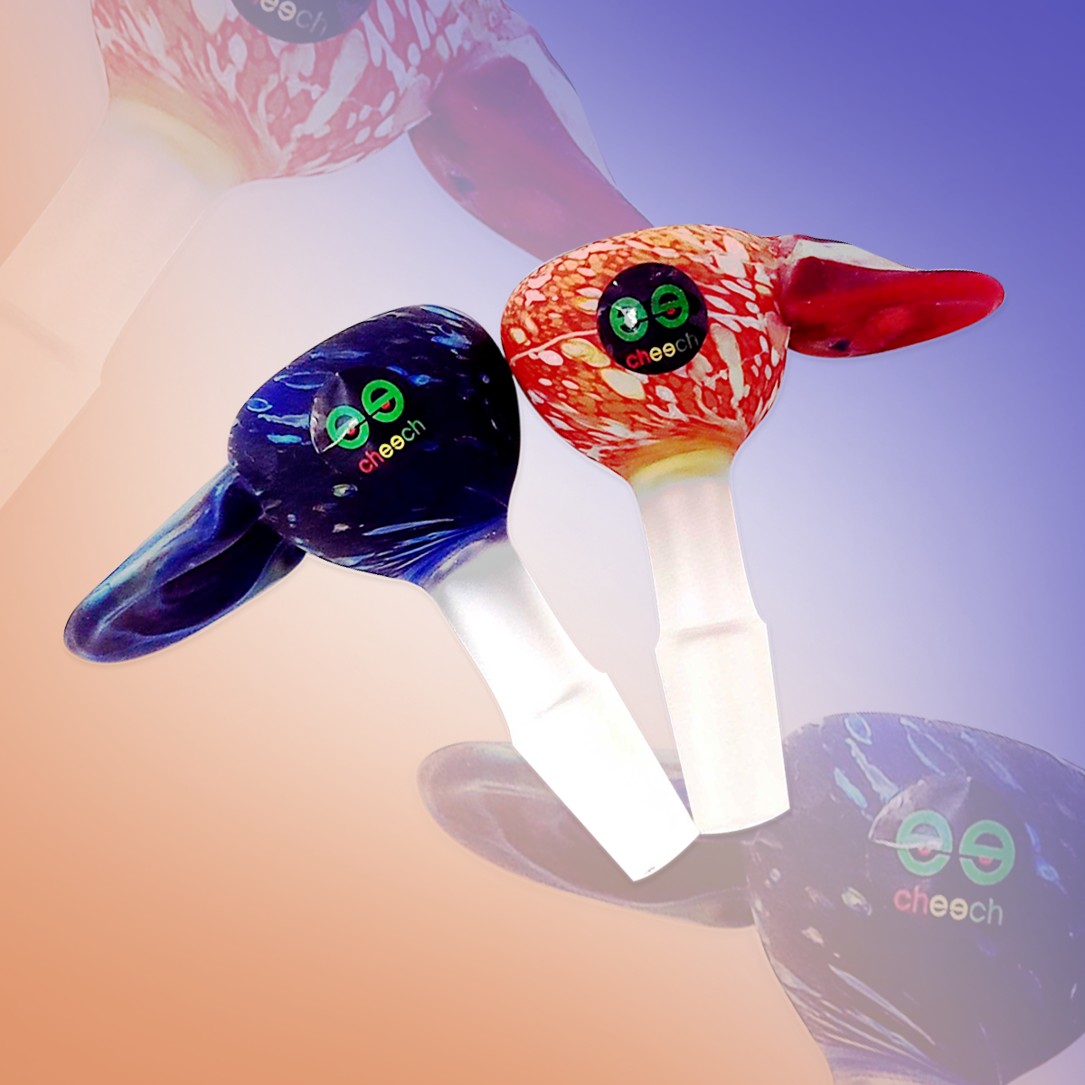 "Fungus" Blasted Slide HAND MADE HANDPIPE