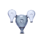 Goofy teardrop pipe with ears - 4 in a set