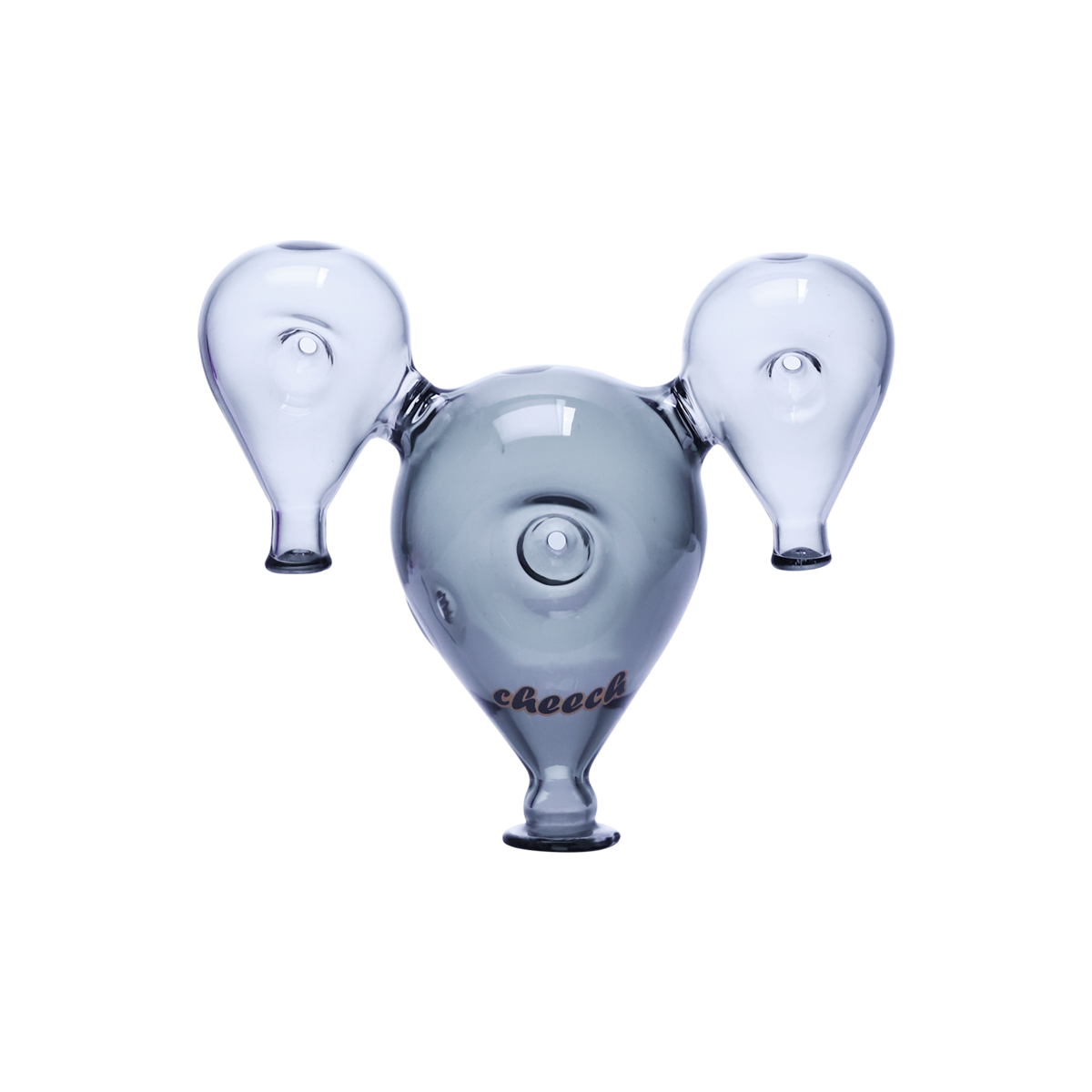 Goofy teardrop pipe with ears - 4 in a set