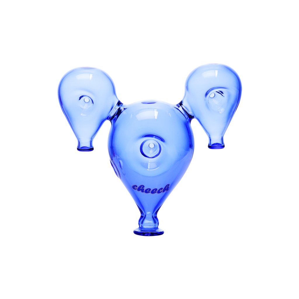 Goofy teardrop pipe with ears - 4 in a set