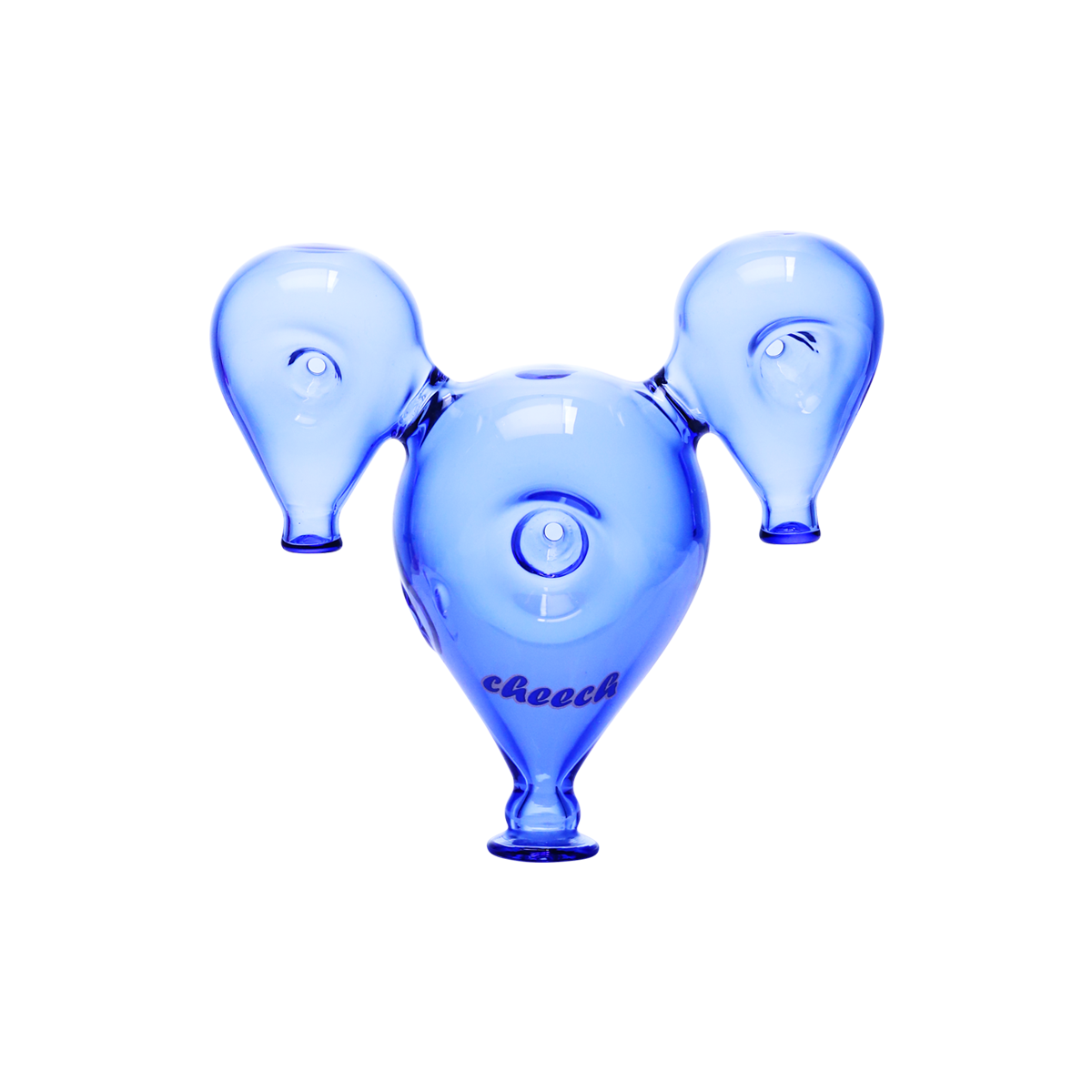 Goofy teardrop pipe with ears - 4 in a set
