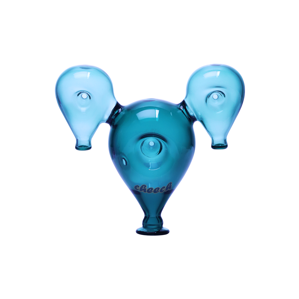 Goofy teardrop pipe with ears - 4 in a set