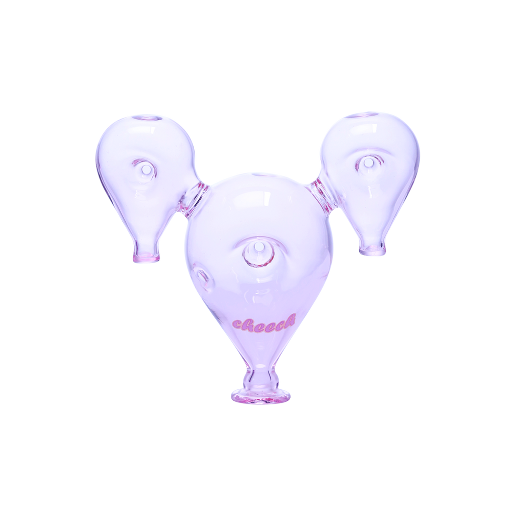 Goofy teardrop pipe with ears - 4 in a set