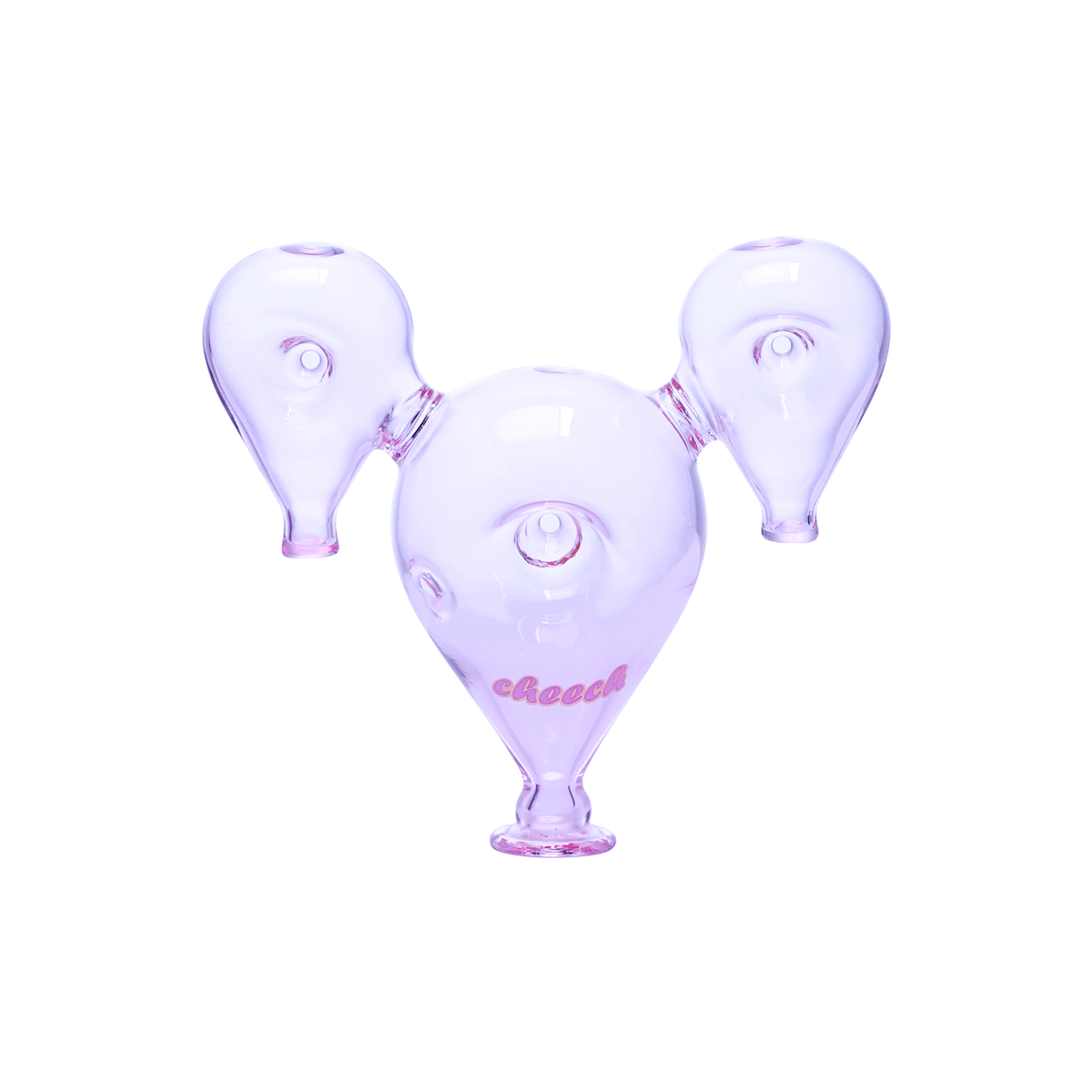 Goofy teardrop pipe with ears - 4 in a set