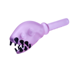 Frosted skull hand pipe- 4 in a Set