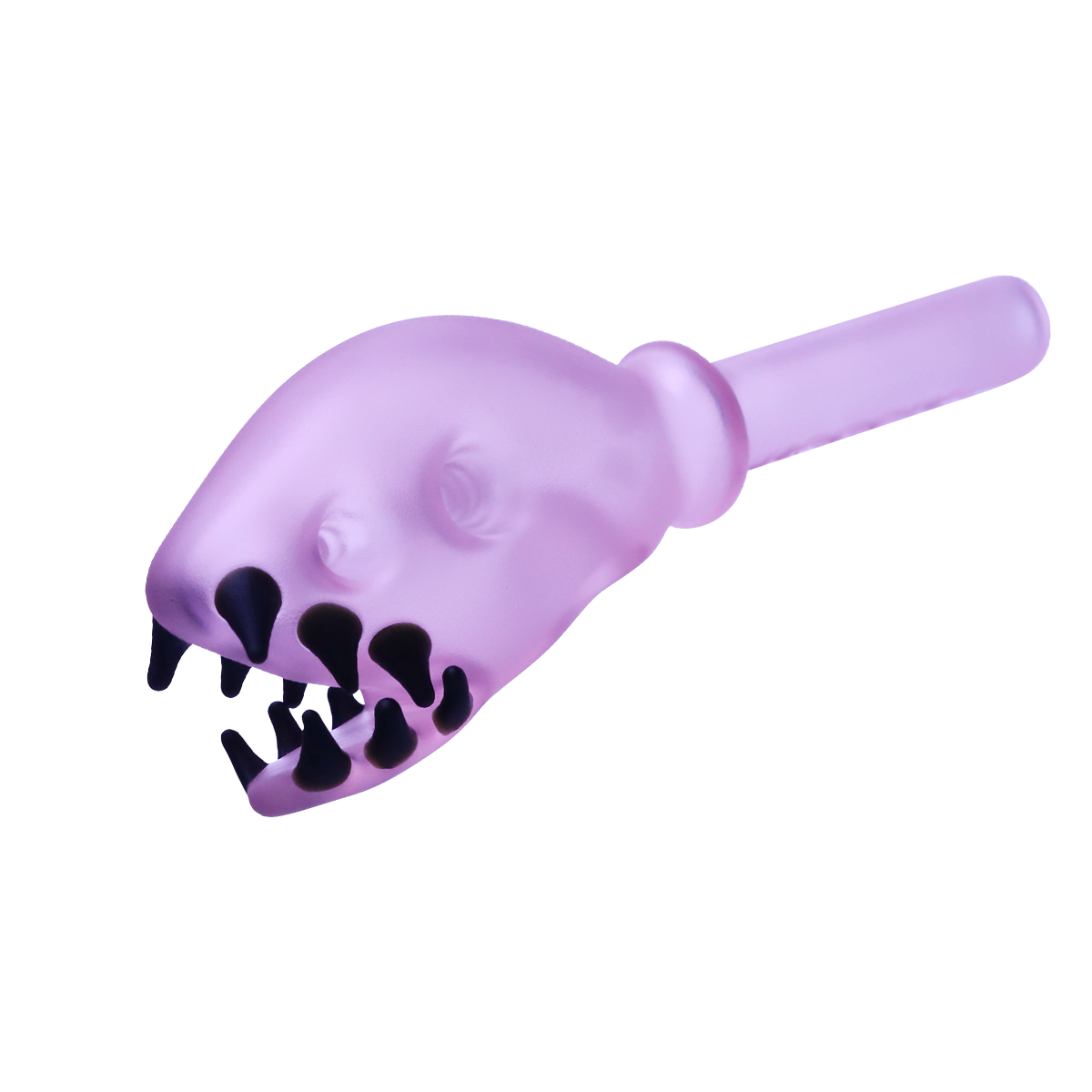 Frosted skull hand pipe- 4 in a Set