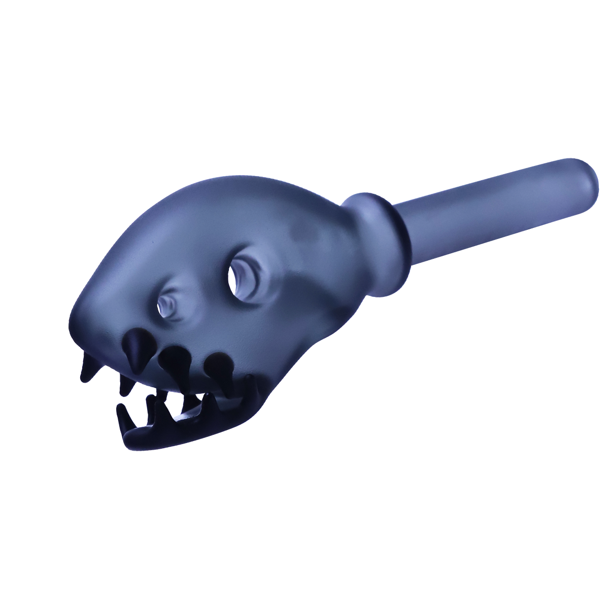 Frosted skull hand pipe- 4 in a Set