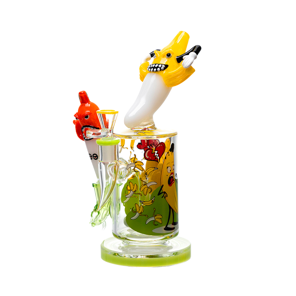 Banana dancing wild, handpipe cheering