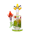 Banana dancing wild, handpipe cheering