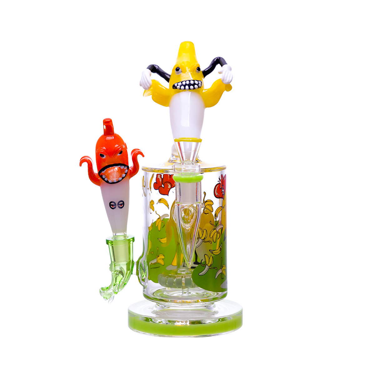Banana dancing wild, handpipe cheering