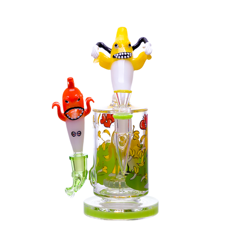 Banana dancing wild, handpipe cheering