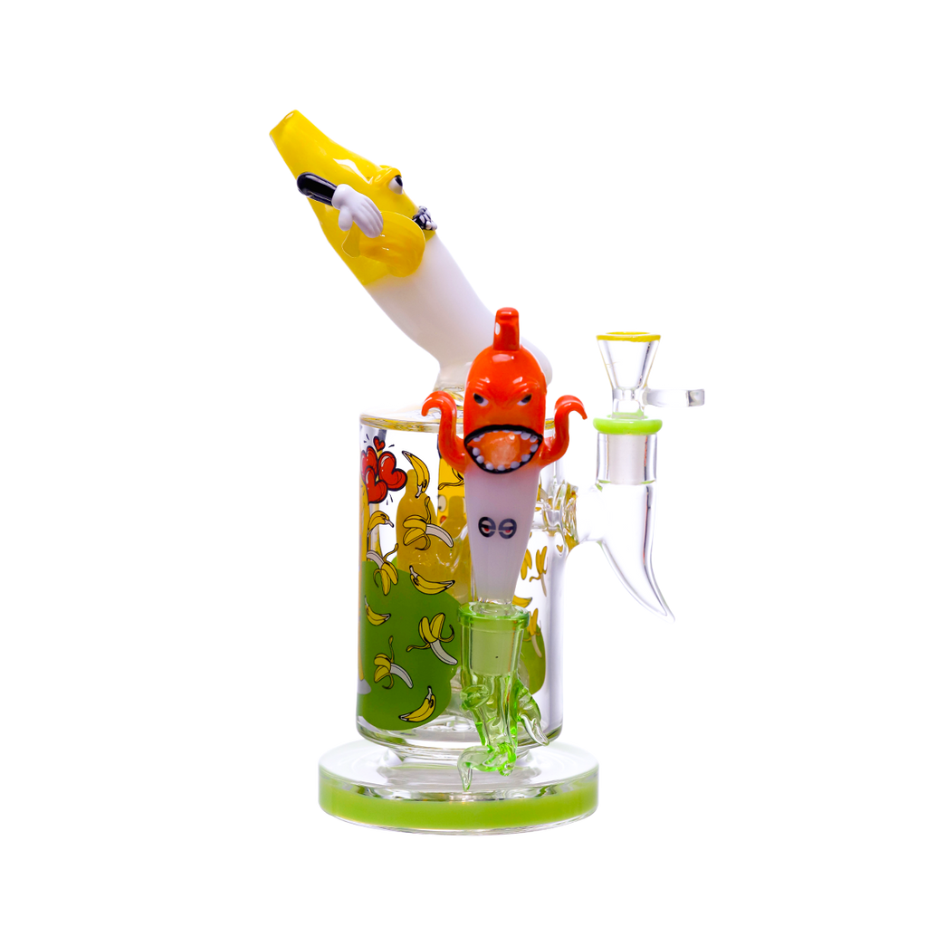 Banana dancing wild, handpipe cheering