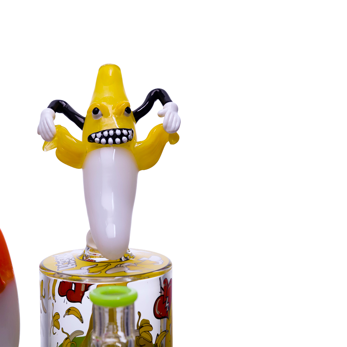 Banana dancing wild, handpipe cheering
