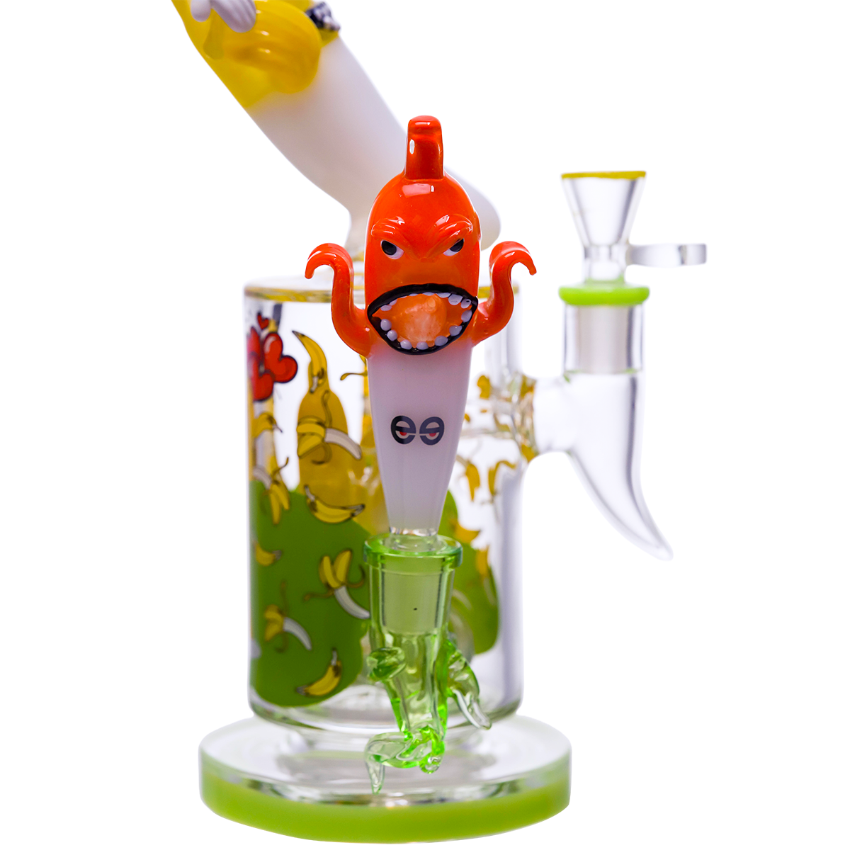 Banana dancing wild, handpipe cheering