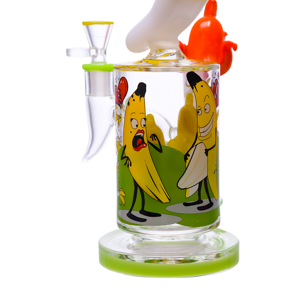 Banana dancing wild, handpipe cheering