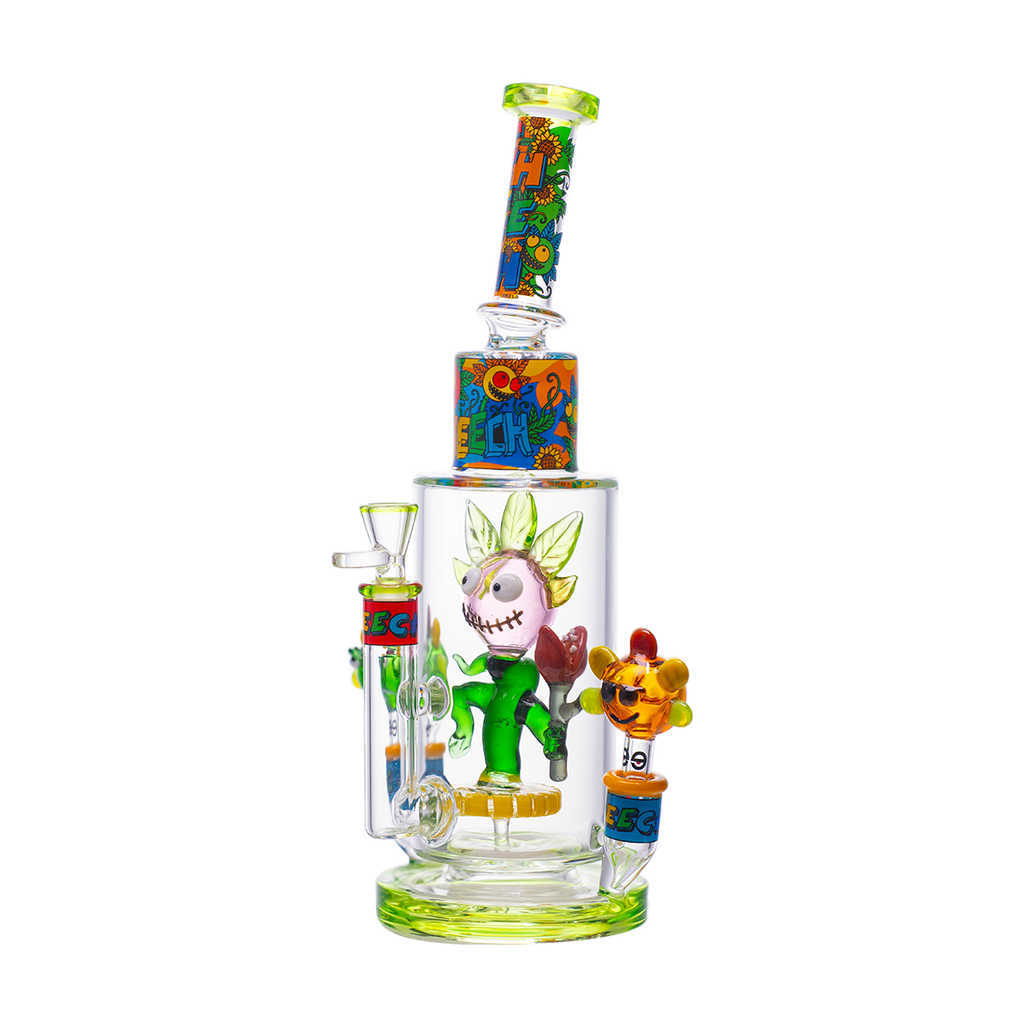 Sunflower stoner vibes, hand pipes included
