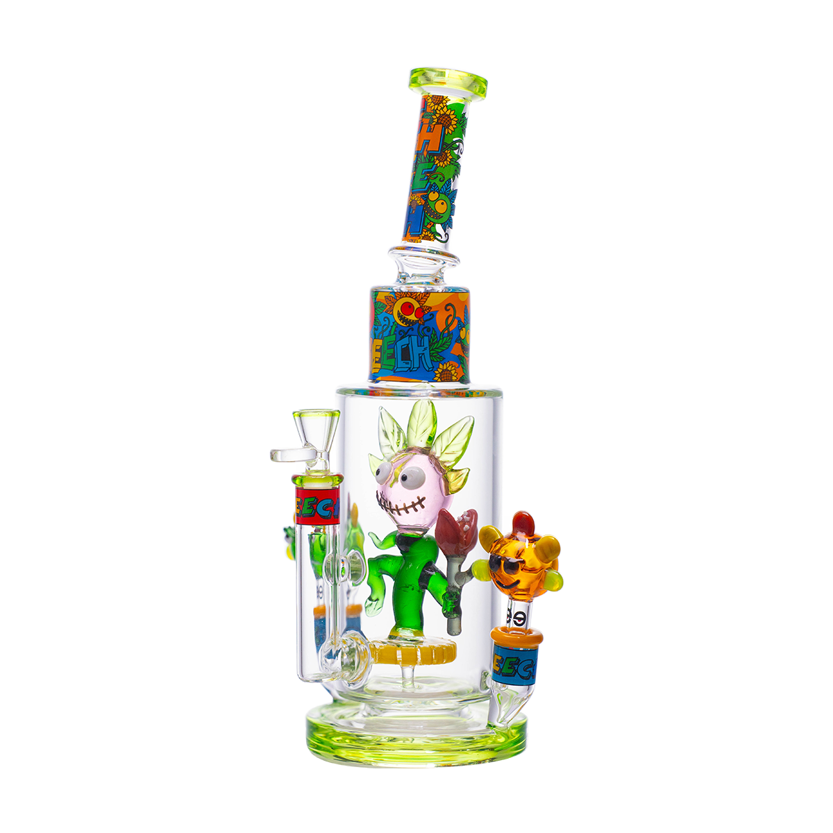 Sunflower stoner vibes, hand pipes included