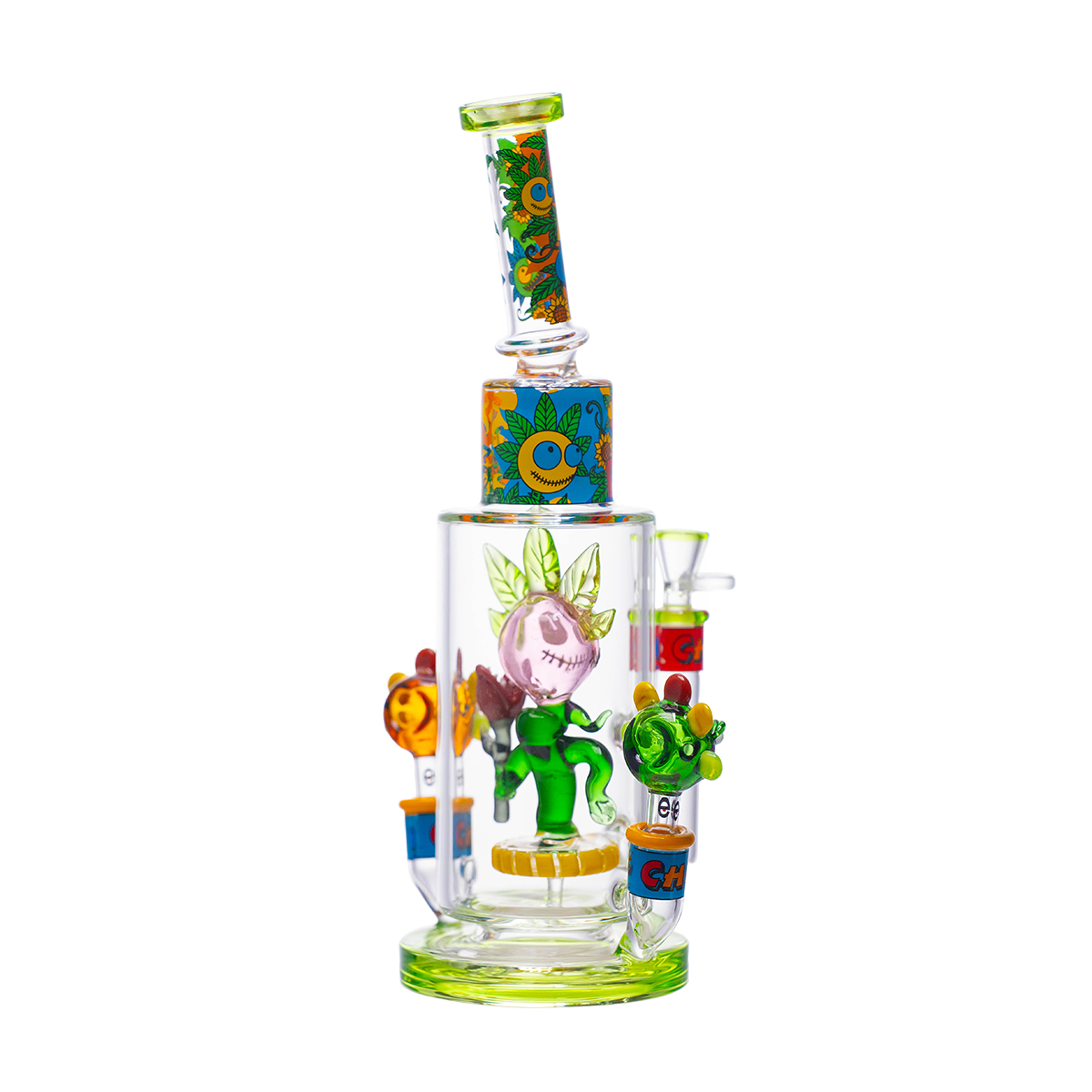 Sunflower stoner vibes, hand pipes included