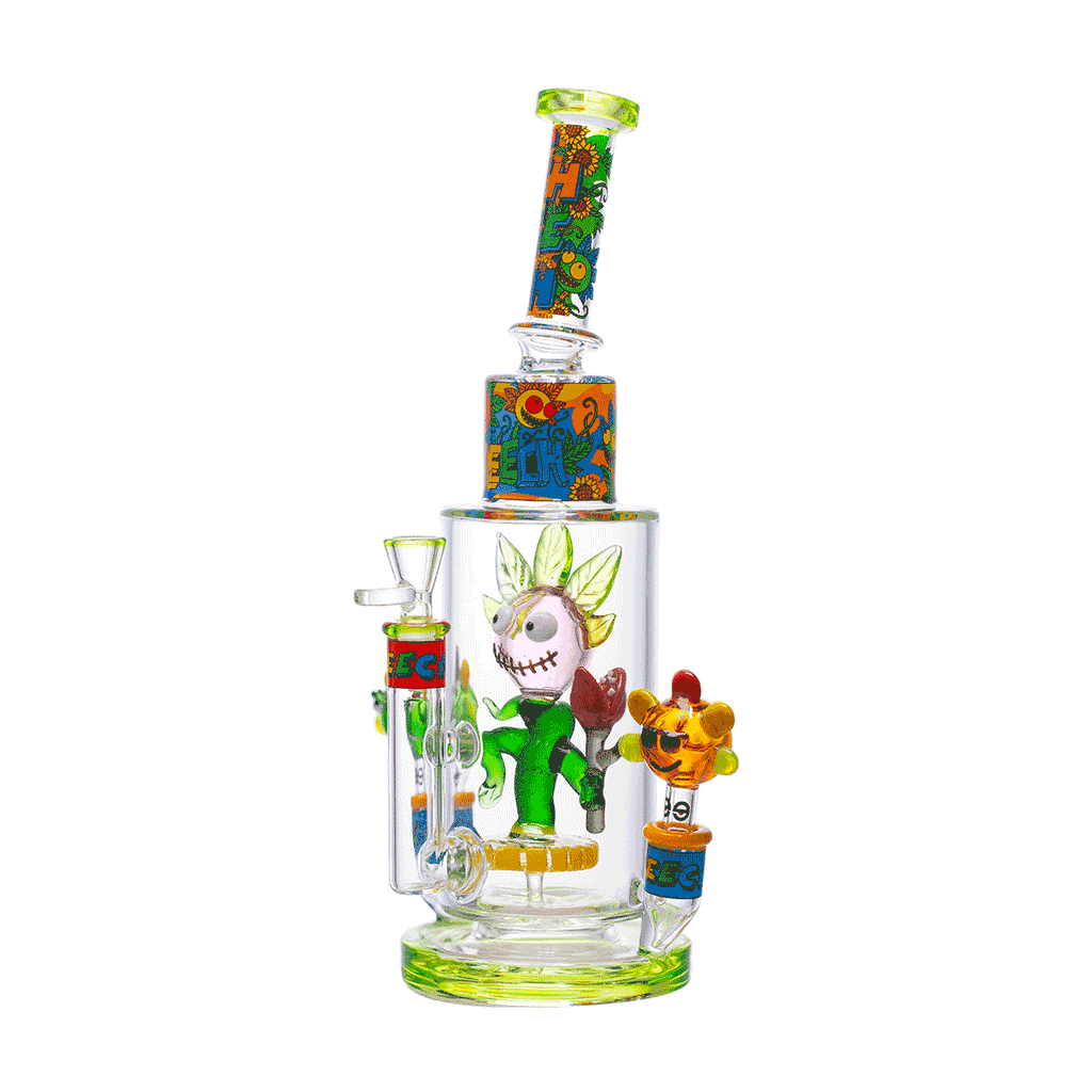 Sunflower stoner vibes, hand pipes included