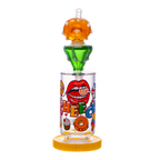 Candy-themed donut glass waterpipe