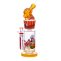Fried chicken cup–style glass waterpipe