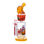 Fried chicken cup–style glass waterpipe
