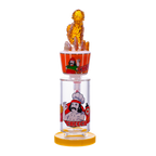 Fried chicken cup–style glass waterpipe
