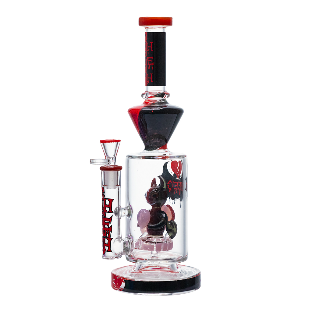 Evil Cupid Glass Water Pipe